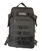 BALENCIAGAバレンシアガ）の古着「ARMY SPACE スモール バックパック」｜ブラック