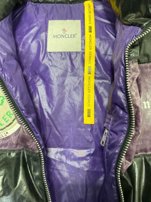 MONCLER GENIUS（モンクレール ジーニアス）MONCLER GENIUS (モンクレールジーニアス) EGOR GIUBBOTTO パープル×ブラック サイズ:4の古着・服飾アイテム