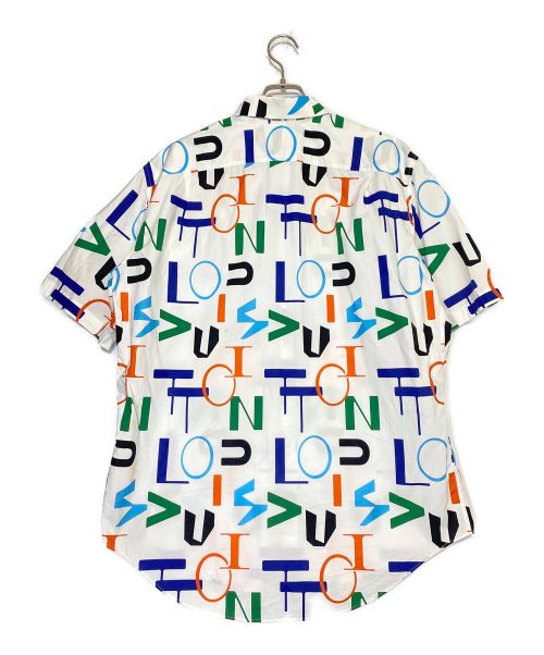 LOUIS VUITTON（ルイ ヴィトン）LOUIS VUITTON (ルイ ヴィトン) LVSEエレクトリックレギュラーDNAS/Sシャツ ホワイト サイズ:XXLの古着・服飾アイテム