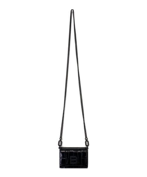 BALENCIAGA（バレンシアガ）BALENCIAGA (バレンシアガ) チェーンウォレット ブラック サイズ:-の古着・服飾アイテム