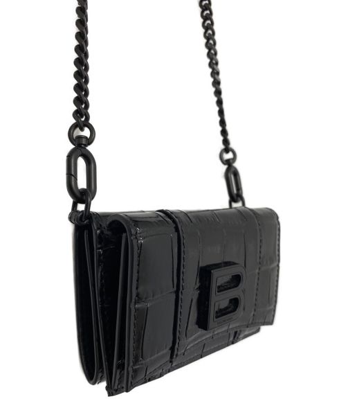 BALENCIAGA（バレンシアガ）BALENCIAGA (バレンシアガ) チェーンウォレット ブラック サイズ:-の古着・服飾アイテム