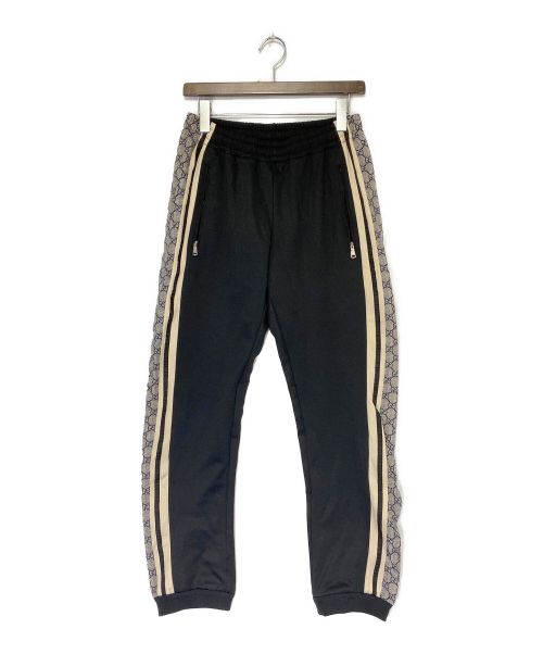 GUCCI（グッチ）GUCCI (グッチ) TECHNICAL JERSEY JOGGING PANTS ブラック サイズ:Sの古着・服飾アイテム