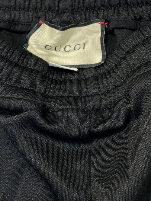 GUCCI（グッチ）GUCCI (グッチ) TECHNICAL JERSEY JOGGING PANTS ブラック サイズ:Sの古着・服飾アイテム