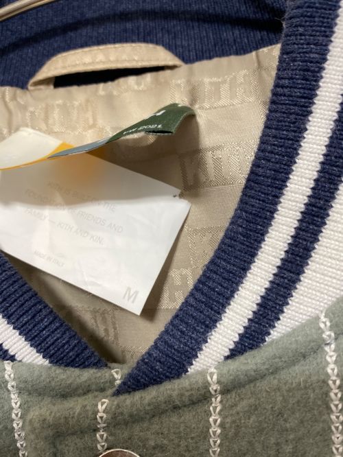 KITH（キス）KITH (キス) New York Mets Wool Bomber Jacket グレー サイズ:Mの古着・服飾アイテム