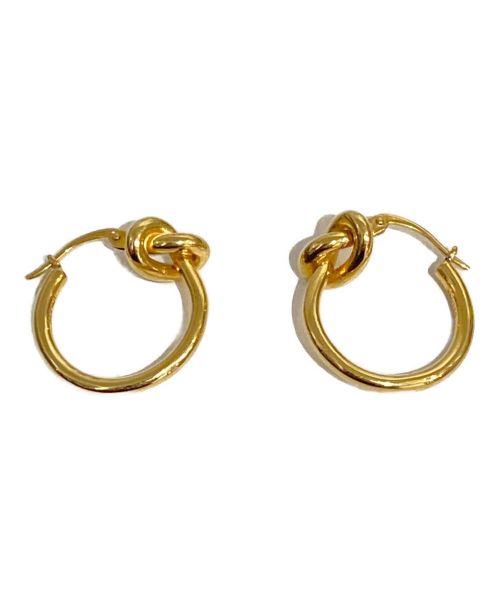 CELINE（セリーヌ）CELINE (セリーヌ) Knot Small Hoops サイズ:-の古着・服飾アイテム