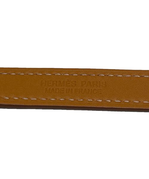 HERMES（エルメス）HERMES (エルメス) マイクロリヴァル ブレスレット ホワイト サイズ:T2の古着・服飾アイテム