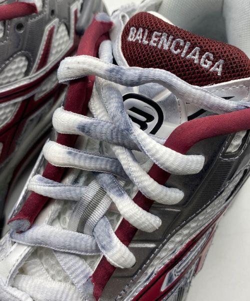 BALENCIAGA（バレンシアガ）BALENCIAGA (バレンシアガ) RUNNER レッド×グレー サイズ:SIZE 43の古着・服飾アイテム