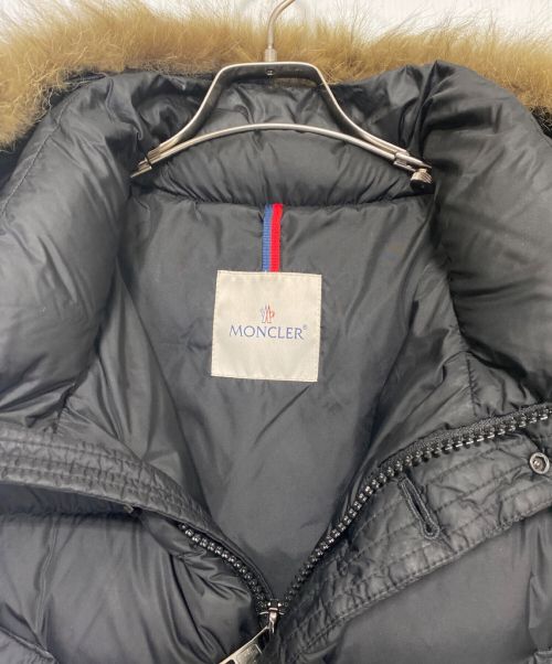 MONCLER（モンクレール）MONCLER (モンクレール) CLUNY GIUBBOTTO ブラック サイズ:SIZE 5の古着・服飾アイテム