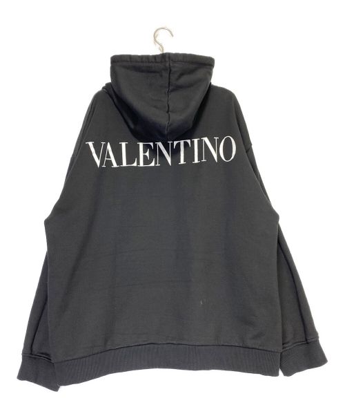VALENTINO（ヴァレンティノ）VALENTINO (ヴァレンティノ) Felpa Nera Con Logo ブラック サイズ:XXLの古着・服飾アイテム