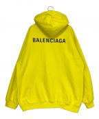 BALENCIAGAバレンシアガ）の古着「Medium Fit Hoodie」｜イエロー