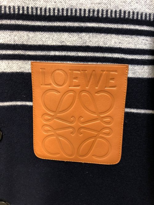 LOEWE（ロエベ）LOEWE (ロエベ) ウールカシミヤジャケット ネイビー サイズ:52の古着・服飾アイテム