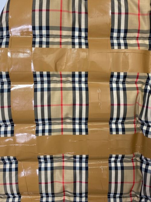 BURBERRY（バーバリー）BURBERRY (バーバリー) Archive Checked Down Jacket  ベージュ サイズ:XLの古着・服飾アイテム
