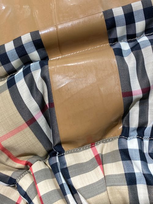 BURBERRY（バーバリー）BURBERRY (バーバリー) Archive Checked Down Jacket  ベージュ サイズ:XLの古着・服飾アイテム