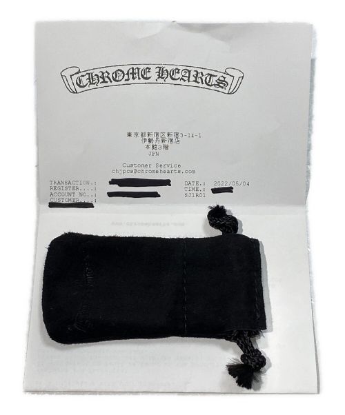 CHROME HEARTS（クロムハーツ）CHROME HEARTS (クロムハーツ) ネガティブCHリング サイズ:約13号の古着・服飾アイテム