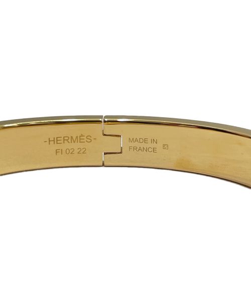 HERMES（エルメス）HERMES (エルメス) エナメルブレスレット ミニクリックシェーヌダンクル ホワイト サイズ:-の古着・服飾アイテム