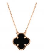 VAN CLEEF & ARPELSヴァンクリーフ＆アーペル）の古着「ヴィンテージアルハンブラペンダント」｜ブラック