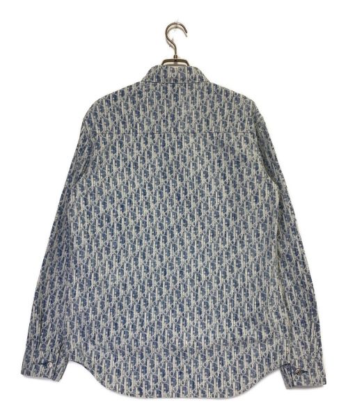 Dior（ディオール）Dior (ディオール) オブリークデニムシャツ ブルー サイズ:38の古着・服飾アイテム