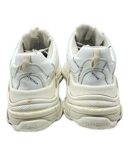 BALENCIAGA（バレンシアガ）BALENCIAGA (バレンシアガ) Allover TRIPLE S ホワイト サイズ:42の古着・服飾アイテム