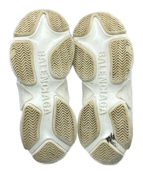 BALENCIAGA（バレンシアガ）BALENCIAGA (バレンシアガ) Allover TRIPLE S ホワイト サイズ:42の古着・服飾アイテム