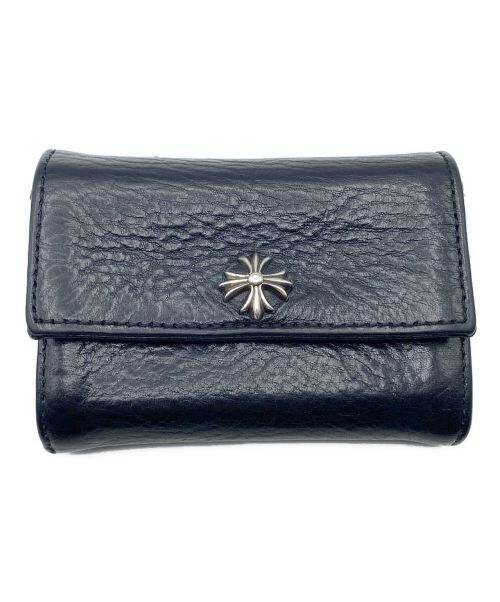 CHROME HEARTS（クロムハーツ）CHROME HEARTS (クロムハーツ) TINY WALLET CH PLUS ブラック サイズ:-の古着・服飾アイテム