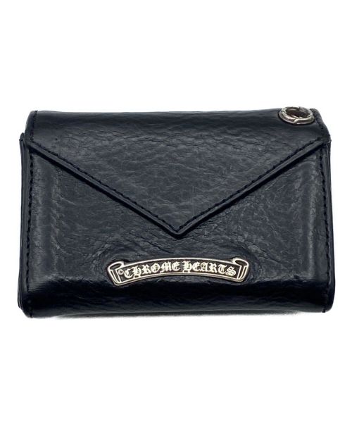 CHROME HEARTS（クロムハーツ）CHROME HEARTS (クロムハーツ) TINY WALLET CH PLUS ブラック サイズ:-の古着・服飾アイテム