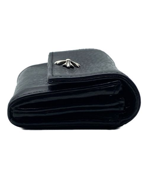 CHROME HEARTS（クロムハーツ）CHROME HEARTS (クロムハーツ) TINY WALLET CH PLUS ブラック サイズ:-の古着・服飾アイテム