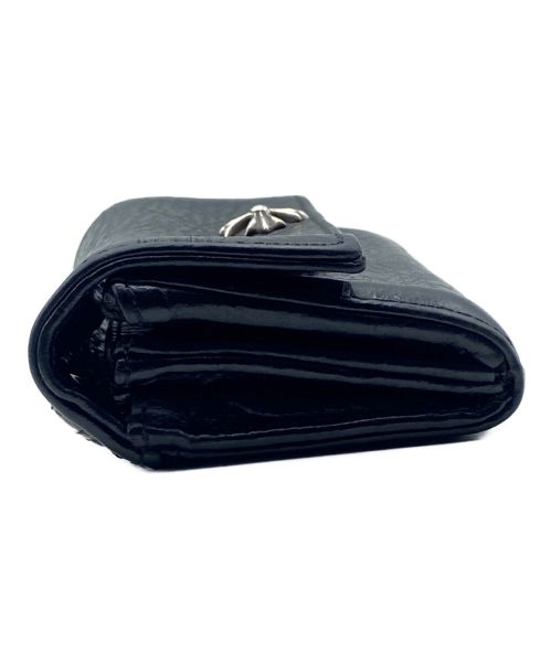 CHROME HEARTS（クロムハーツ）CHROME HEARTS (クロムハーツ) TINY WALLET CH PLUS ブラック サイズ:-の古着・服飾アイテム
