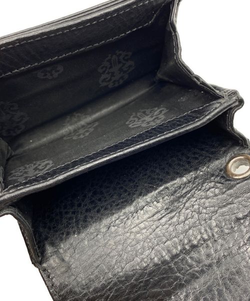 CHROME HEARTS（クロムハーツ）CHROME HEARTS (クロムハーツ) TINY WALLET CH PLUS ブラック サイズ:-の古着・服飾アイテム
