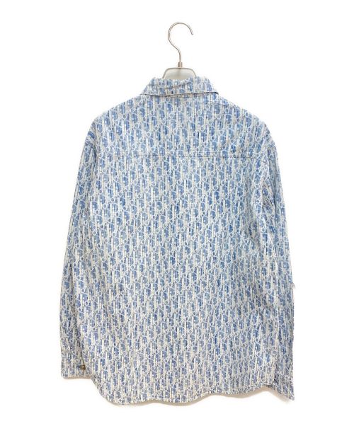 Christian Dior（クリスチャン ディオール）Christian Dior (クリスチャン ディオール) オブリークジャガードデニムシャツ インディゴ サイズ:40の古着・服飾アイテム