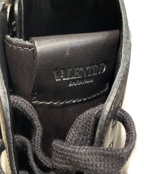 VALENTINO（ヴァレンティノ）VALENTINO (ヴァレンティノ) レースアップブーツ ブラック サイズ:43の古着・服飾アイテム