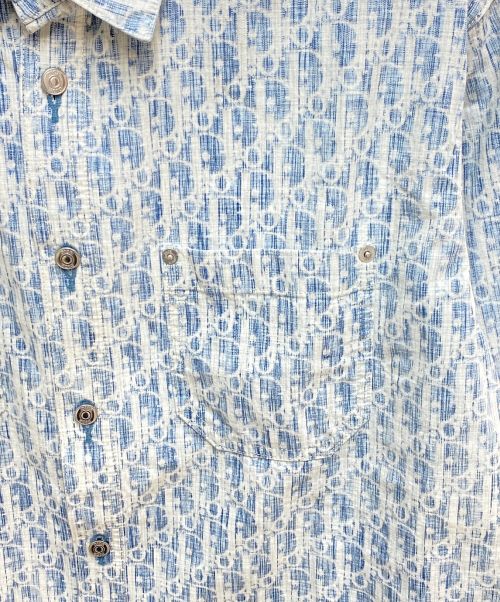 Christian Dior（クリスチャン ディオール）Christian Dior (クリスチャン ディオール) オブリークシャツ インディゴ サイズ:39の古着・服飾アイテム