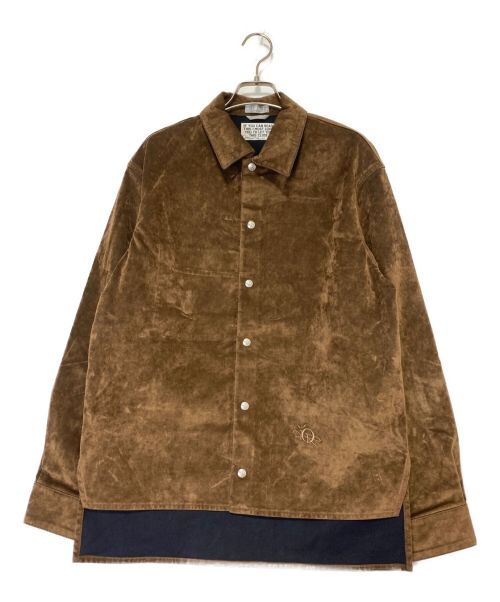 Dior（ディオール）Dior (ディオール) オーバーシャツ ブラウン サイズ:SIZE 46の古着・服飾アイテム