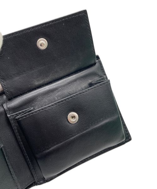 BOTTEGA VENETA（ボッテガベネタ）BOTTEGA VENETA (ボッテガベネタ) マキシイントレチャートウォレット ブラック サイズ:-の古着・服飾アイテム