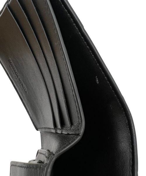 BOTTEGA VENETA（ボッテガベネタ）BOTTEGA VENETA (ボッテガベネタ) マキシイントレチャートウォレット ブラック サイズ:-の古着・服飾アイテム
