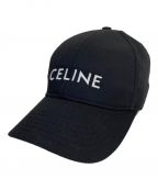 CELINEセリーヌ）の古着「ベースボールキャップ」｜ブラック