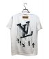 LOUIS VUITTON (ルイ ヴィトン) フロウティング LV プリンテッド Tシャツ ホワイト サイズ:S：37800円