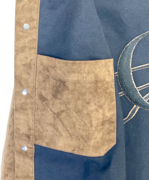 Dior（ディオール）Dior (ディオール) オーバーサイズ オーバーシャツ ブラウン サイズ:50の古着・服飾アイテム