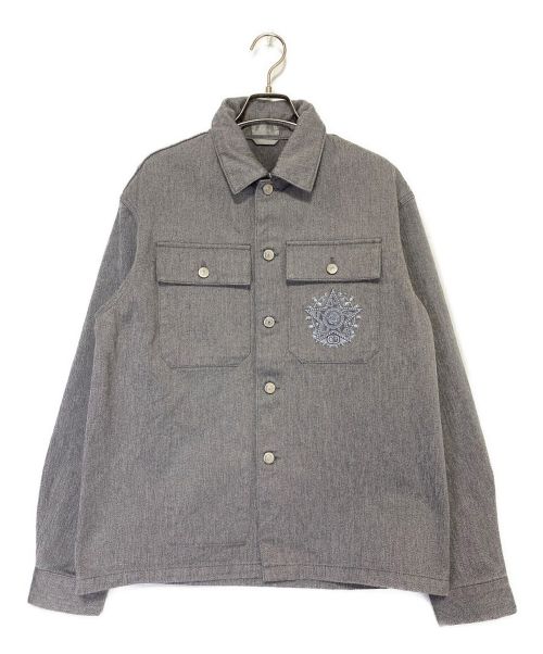 Dior（ディオール）Dior (ディオール) オーバーシャツ グレー サイズ:46の古着・服飾アイテム