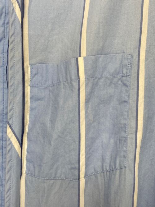 BALENCIAGA（バレンシアガ）BALENCIAGA (バレンシアガ) ストライプシャツ スカイブルー サイズ:36の古着・服飾アイテム