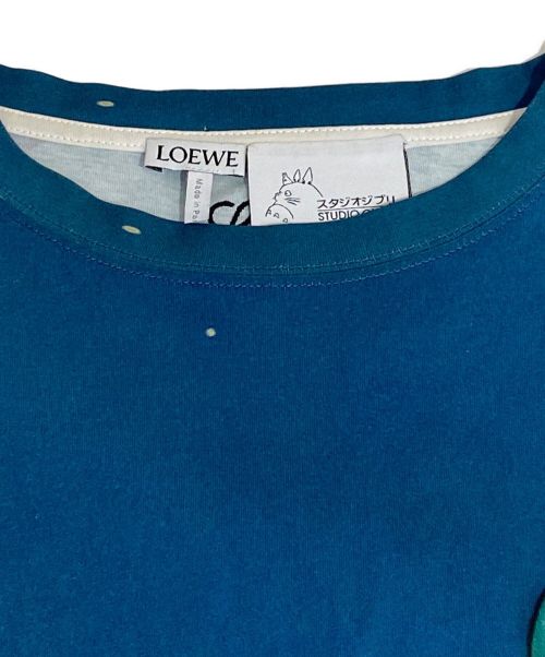 LOEWE（ロエベ）LOEWE (ロエベ) 千と千尋の神隠しハクプリントTシャツ ブルー サイズ:Mの古着・服飾アイテム