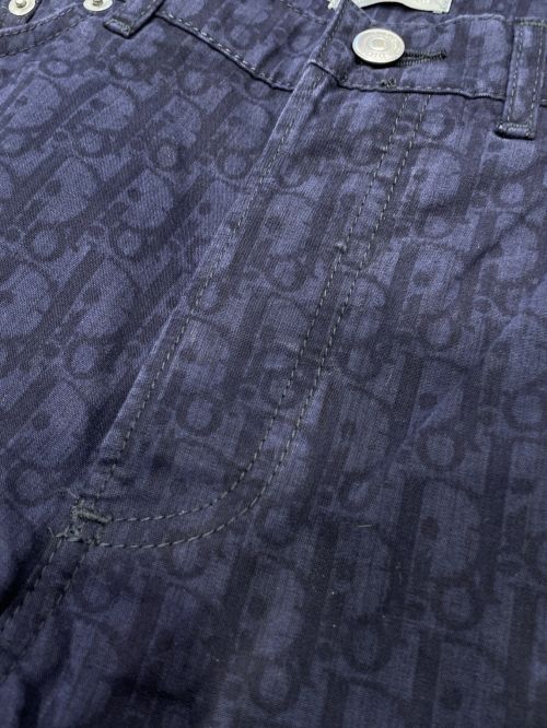 Dior（ディオール）Dior (ディオール) オブリークスリムパンツ ネイビー サイズ:W31の古着・服飾アイテム