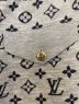 中古・古着 LOUIS VUITTON (ルイ ヴィトン) カシミヤ混モノグラムジョガーパンツ グレー サイズ:M 未使用品：168000円