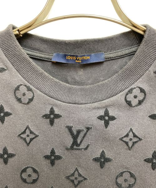 LOUIS VUITTON（ルイ ヴィトン）LOUIS VUITTON (ルイ ヴィトン) フックアンドループモノグラムTシャツ グレー サイズ:XSの古着・服飾アイテム