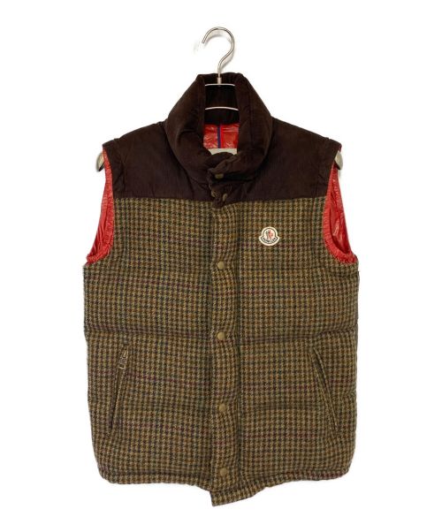MONCLER（モンクレール）MONCLER (モンクレール) ANDER GILET ブラウンの古着・服飾アイテム