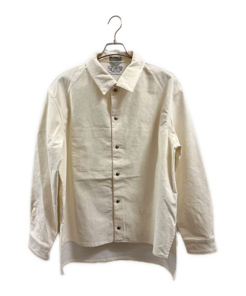 Dior（ディオール）Dior×CACTUS JACK (ディオール×カクタスジャック) オーバーシャツ ベージュ サイズ:50の古着・服飾アイテム