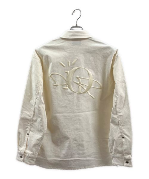 Dior（ディオール）Dior×CACTUS JACK (ディオール×カクタスジャック) オーバーシャツ ベージュ サイズ:50の古着・服飾アイテム