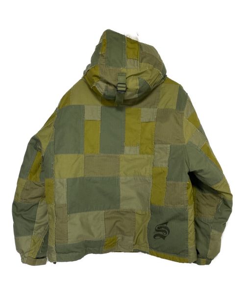 SUPREME（シュプリーム）SUPREME (シュプリーム) Patchwork Puffy Jacket グリーン サイズ:Mの古着・服飾アイテム