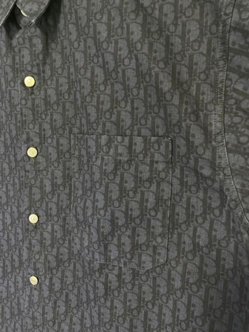 Dior（ディオール）Dior (ディオール) ショートスリーブ オーバーシャツ ネイビー サイズ:SIZE 40の古着・服飾アイテム