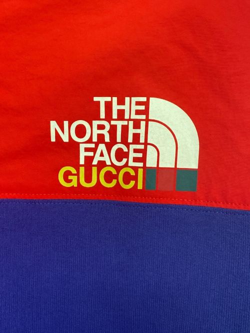 GUCCI（グッチ）GUCCI (グッチ) ジップジャケット ネイビー×レッド サイズ:Lの古着・服飾アイテム