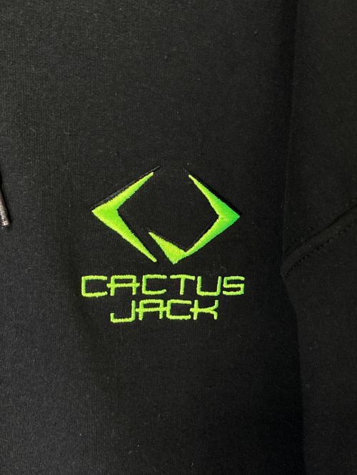 cactus jack（カクタス・ジャック）cactus jack (カクタス ジャック) パーカー ブラック サイズ:Lの古着・服飾アイテム